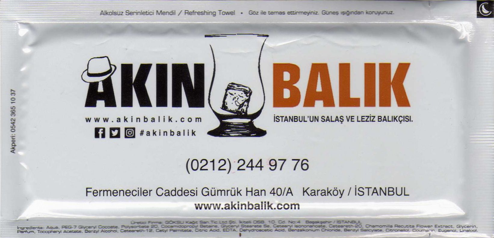 0490 Akın  Balık - Karaköy